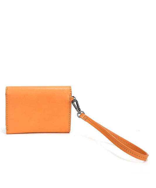 Carteira Santa Lolla Marrom Cognac Alça Mão