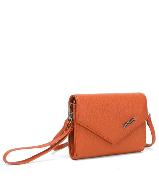 Carteira Santa Lolla Marrom Safari Alça Transversal