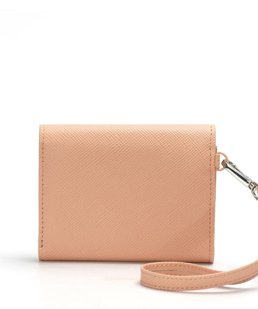 Carteira Santa Lolla Nude Rosado Alça Mão
