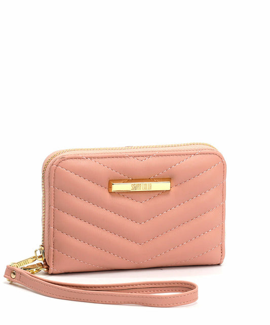 Carteira Santa Lolla Nude Rosado Alça Mão