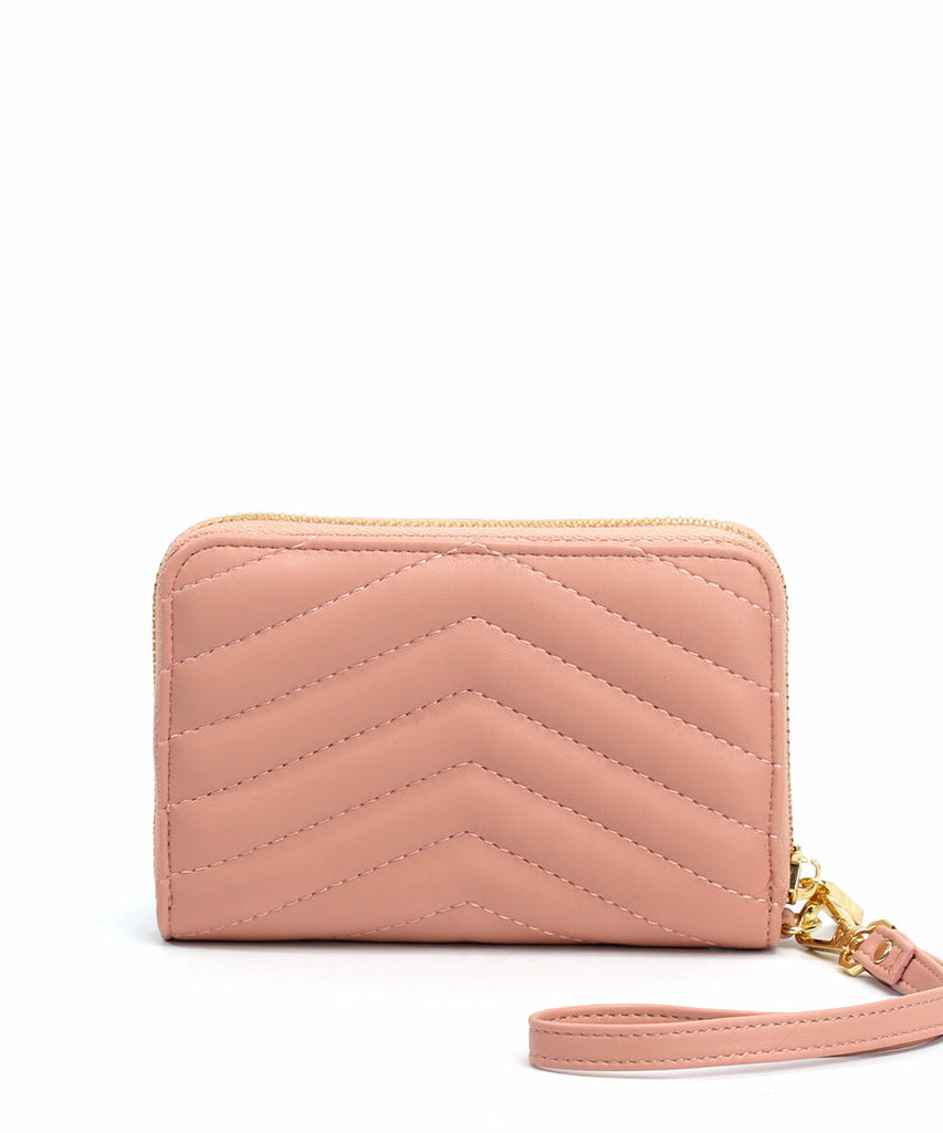 Carteira Santa Lolla Nude Rosado Alça Mão