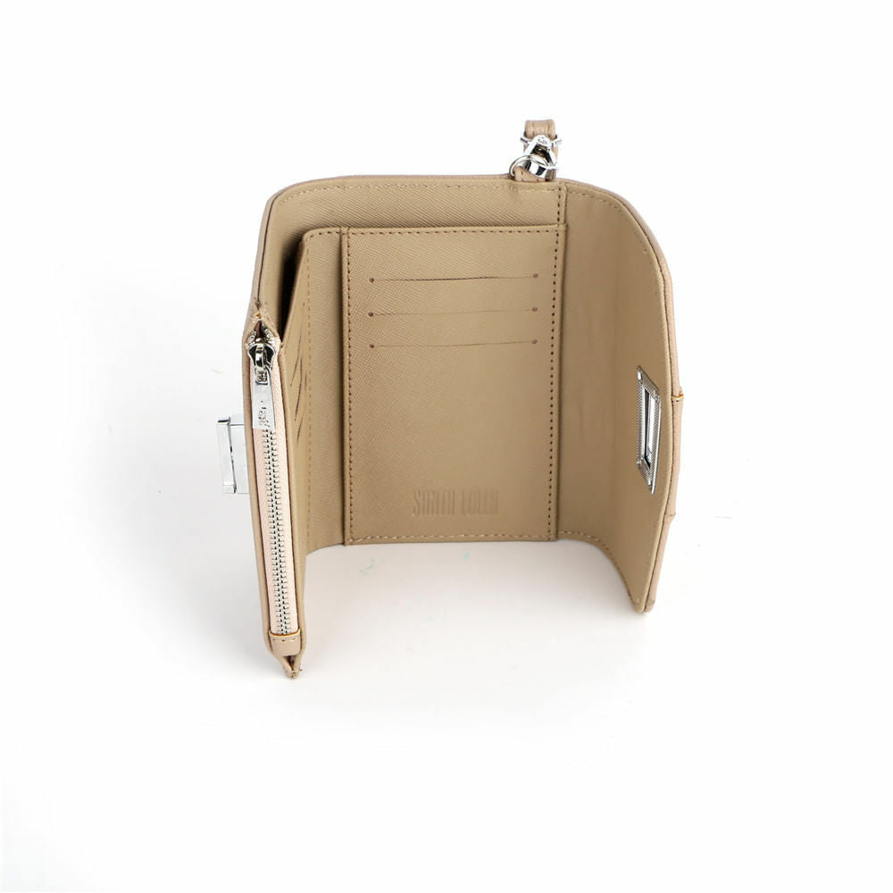 Carteira Santa Lolla Pequena Nude