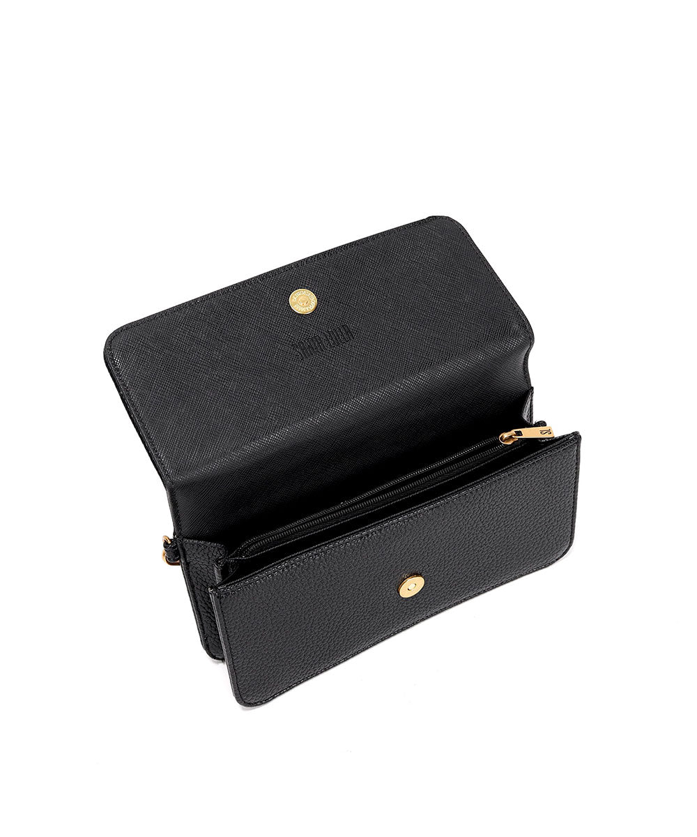 Carteira Santa Lolla Preta Alça Mão