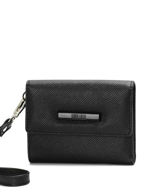 Carteira Santa Lolla Preta Alça Mão