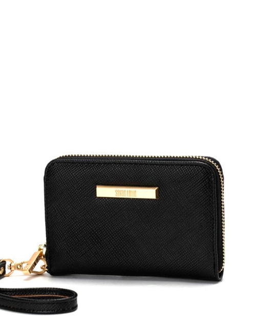 Carteira Santa Lolla Preta Alça Mão