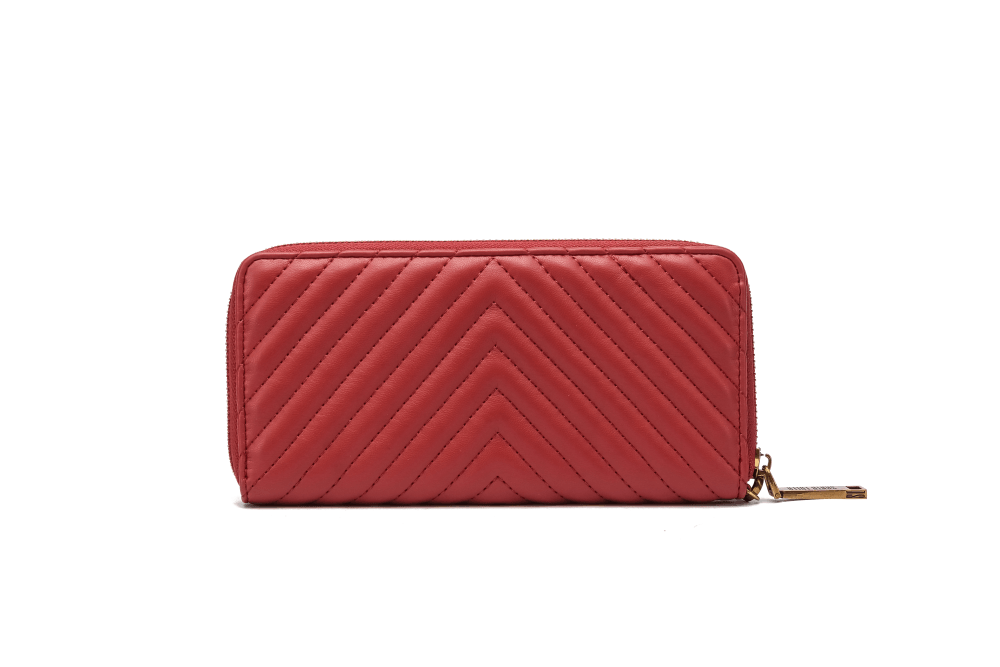 Carteira Santa Lolla Soft Vermelha Matelassê Alça De Mão