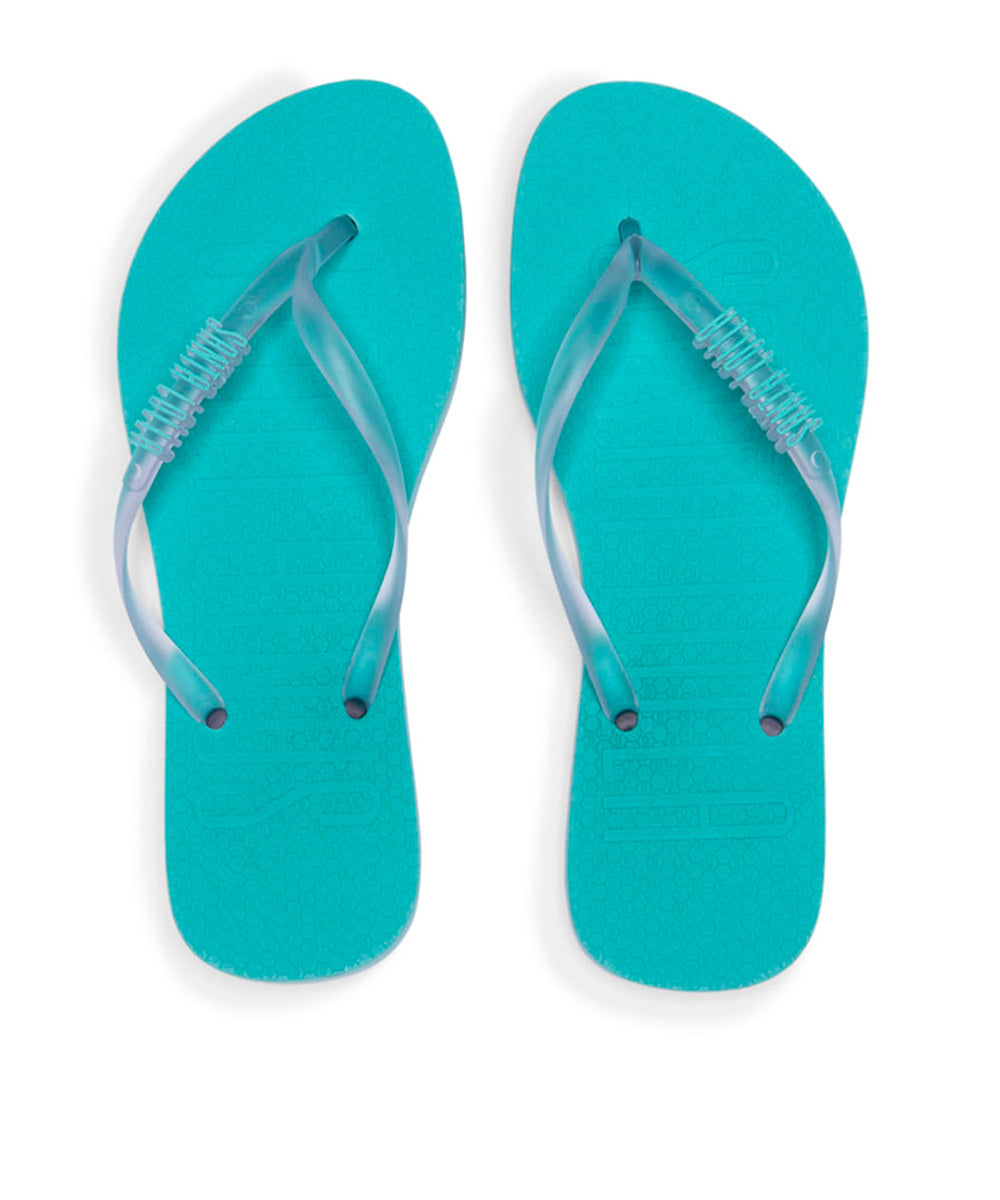 Chinelo Flip Flop Santa Lolla Azul Laguna Borracha