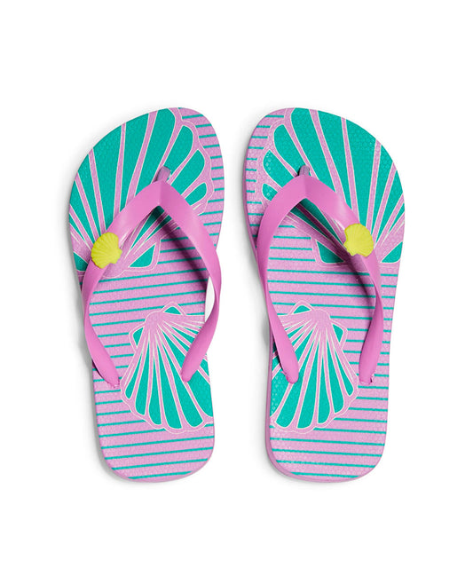 Chinelo Flip Flop Santa Lolla Lilás Estampado Infantil