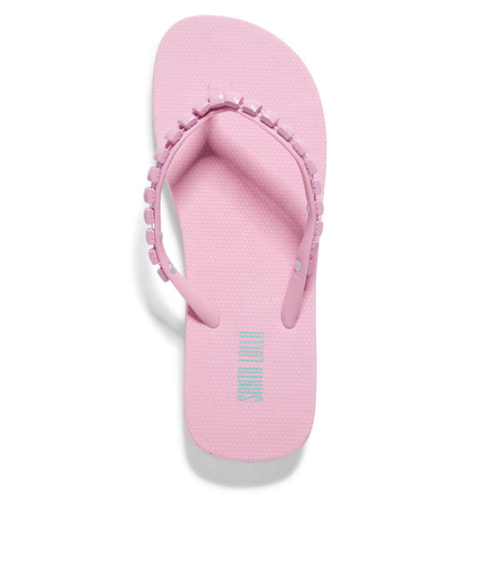 Chinelo Flip Flop Santa Lolla Lilás Miçangas