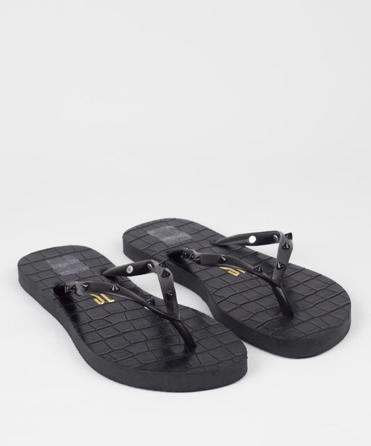 Chinelo Flip Flop Santa Lolla Preto Spikes - 7003.2DEF.0016.0001
