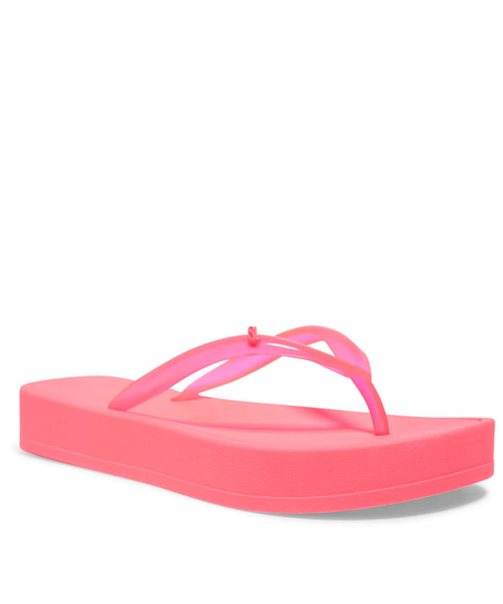 Chinelo Flip Flop Santa Lolla Rosa Flat