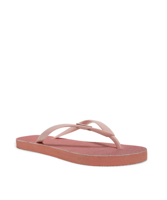 Chinelo Flip Flop Santa Lolla Rosa Quartzo Brilho
