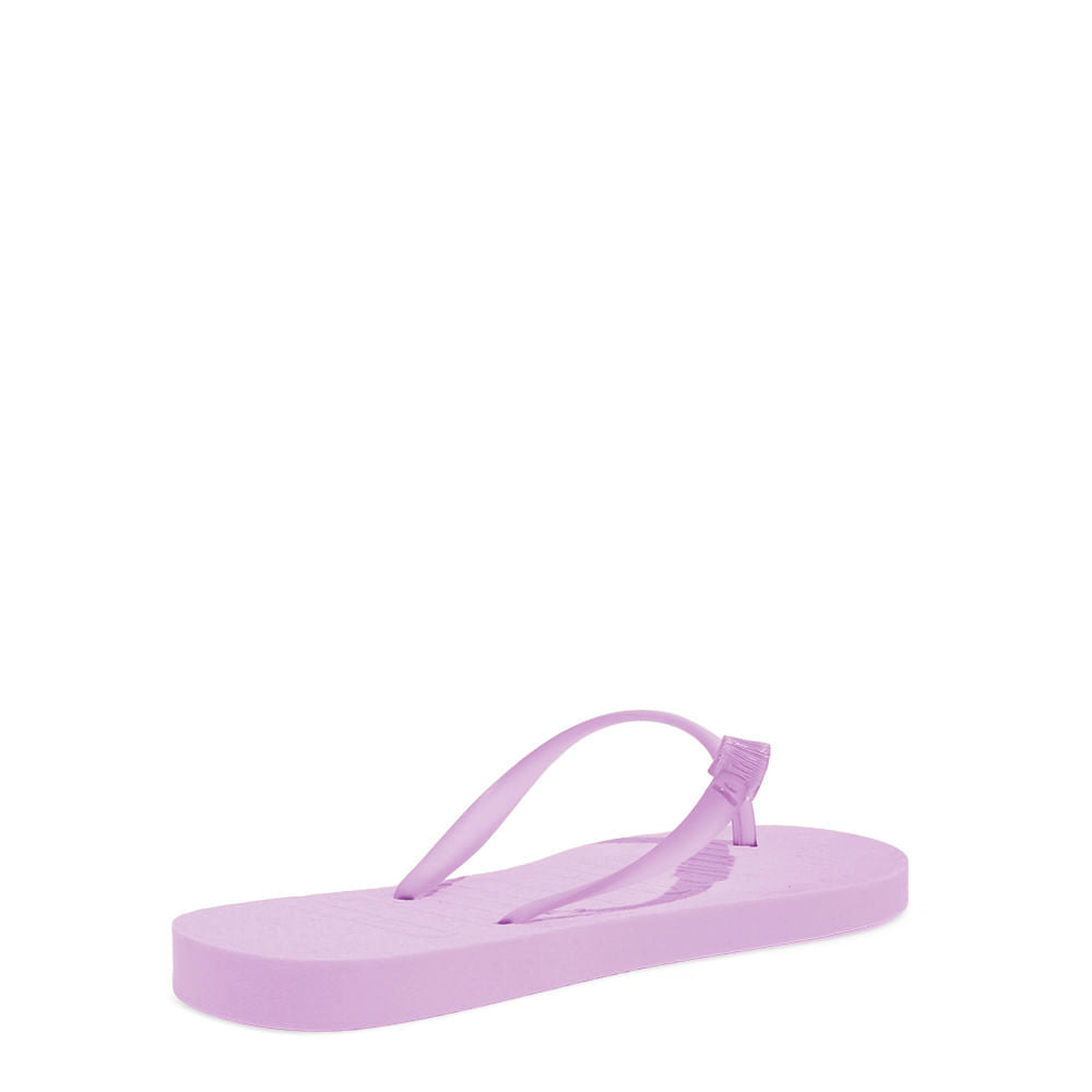 Chinelo Flip Flop Santa Lolla Roxo Tiras Transparentes