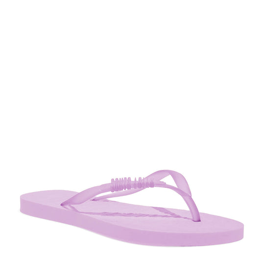 Chinelo Flip Flop Santa Lolla Roxo Tiras Transparentes
