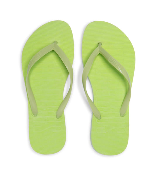 Chinelo Flip Flop Santa Lollla Verde Lima Borracha