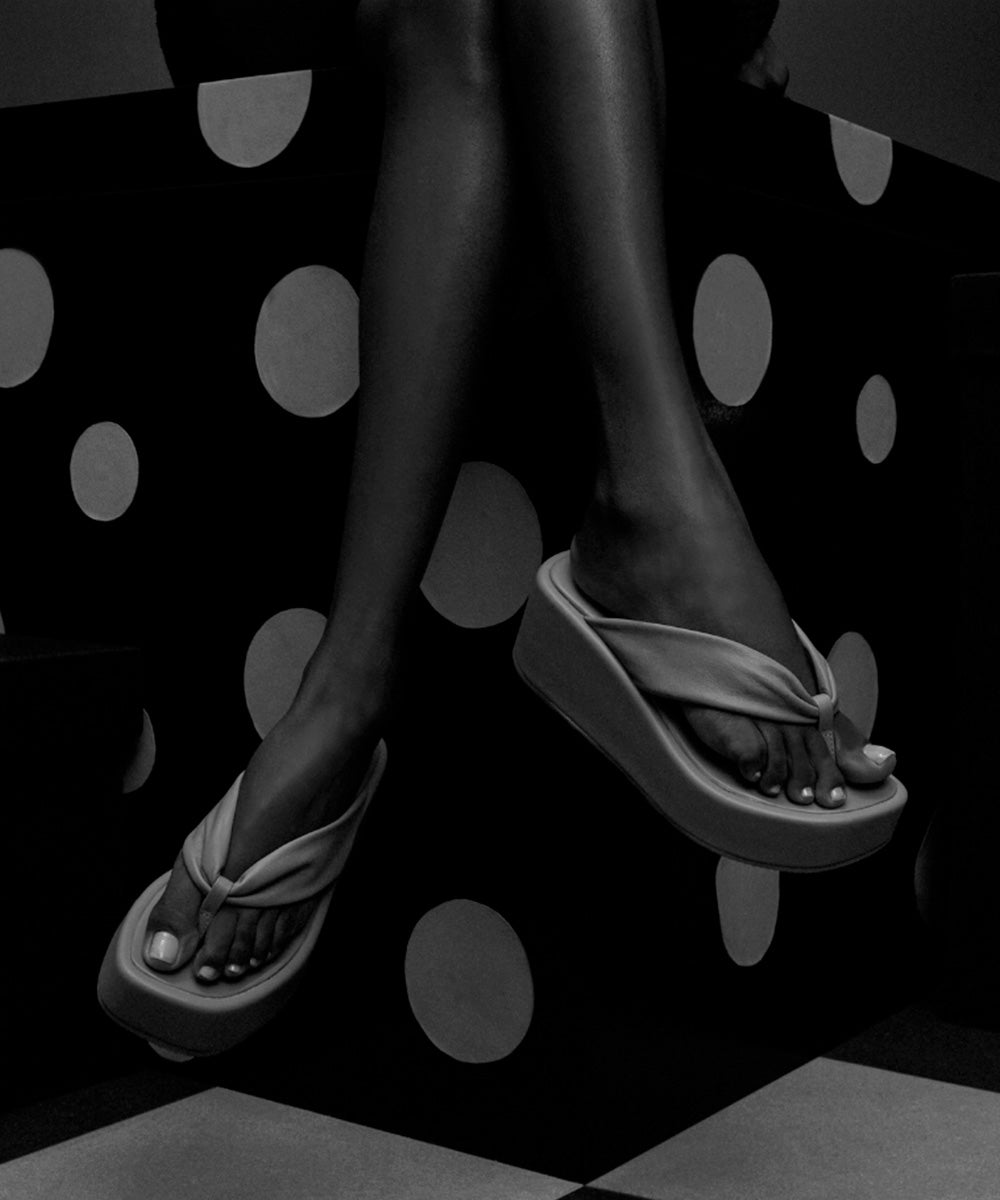 Chinelo Plataforma Santa Lolla Branco