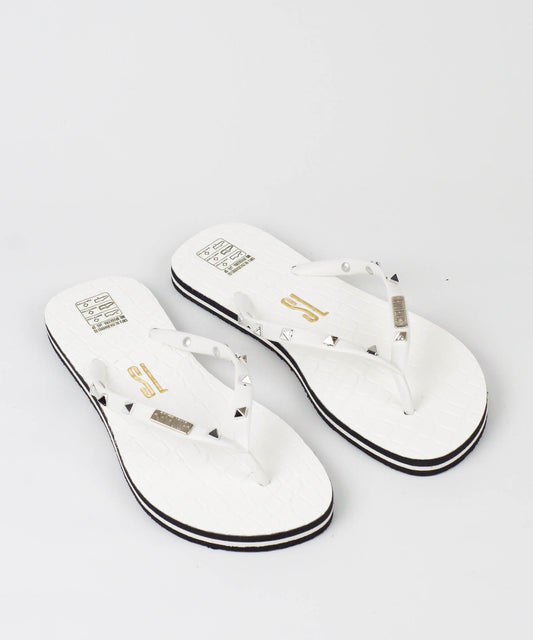 Chinelo Santa Lolla Branco Spikes - 0106.29D5.02C4.0048