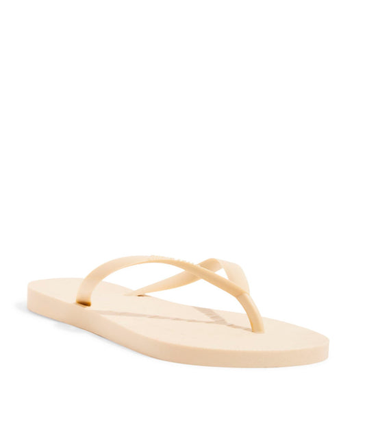 Chinelo Santa Lolla Flip Flop Borracha Bege