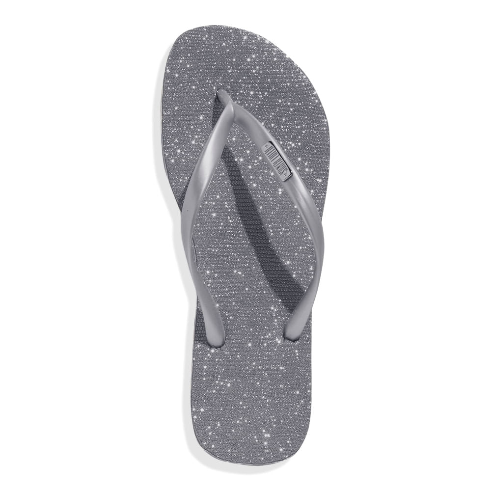 Chinelo Santa Lolla Preto Brilho