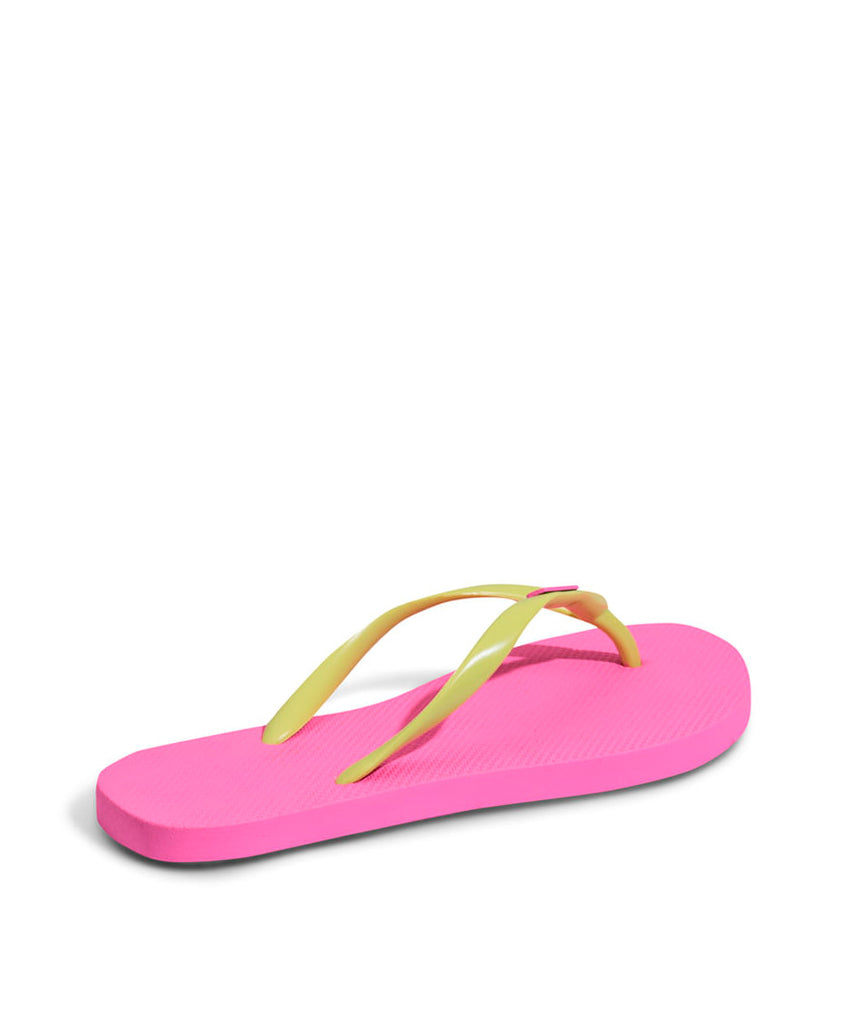 Chinelo Santa Lolla Rosa Hibisco Borracha