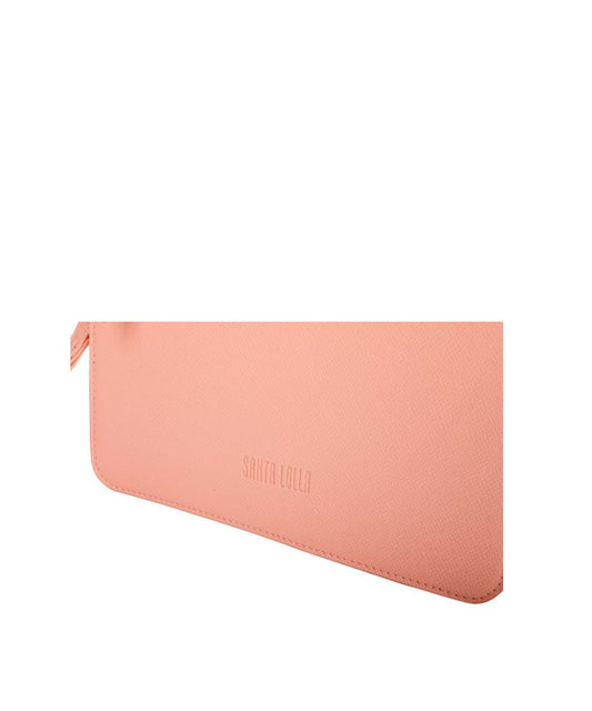 Clutch Risco Santa Lolla Rosa Chiclete Alça Mão