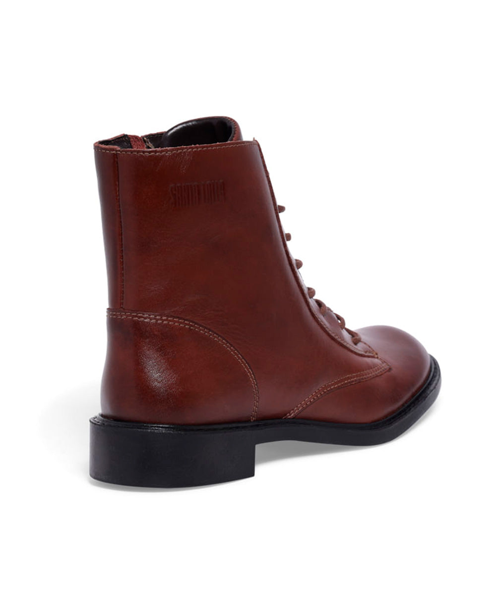 Coturno Santa Lolla Marrom Cadarço