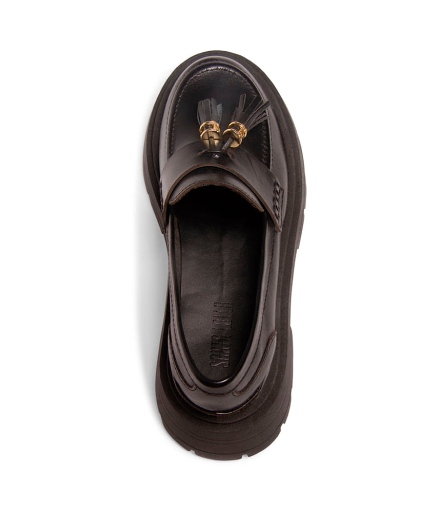 Mocassim Santa Lolla Preto Sola Tratorada