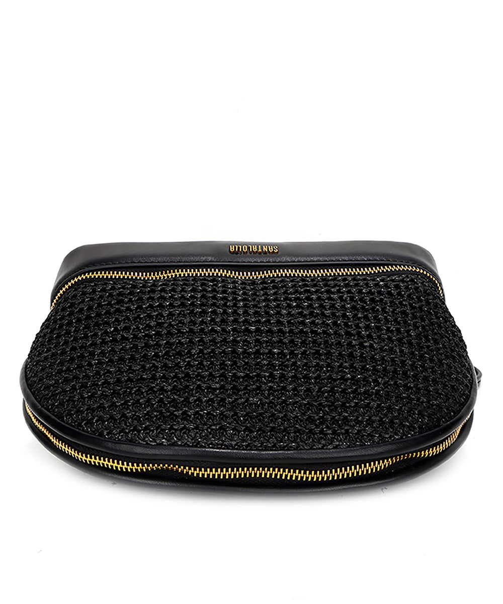 Necessaire Santa Lolla Preta Tramada