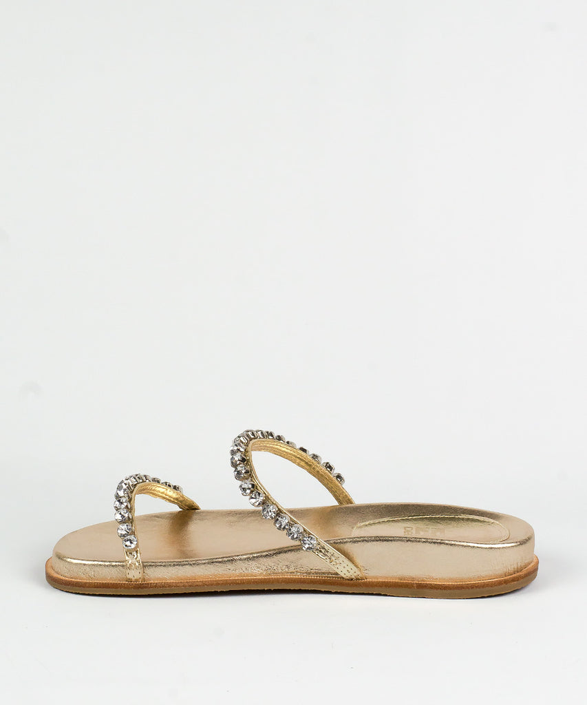 Papete Degalls Dourada Metal Strass