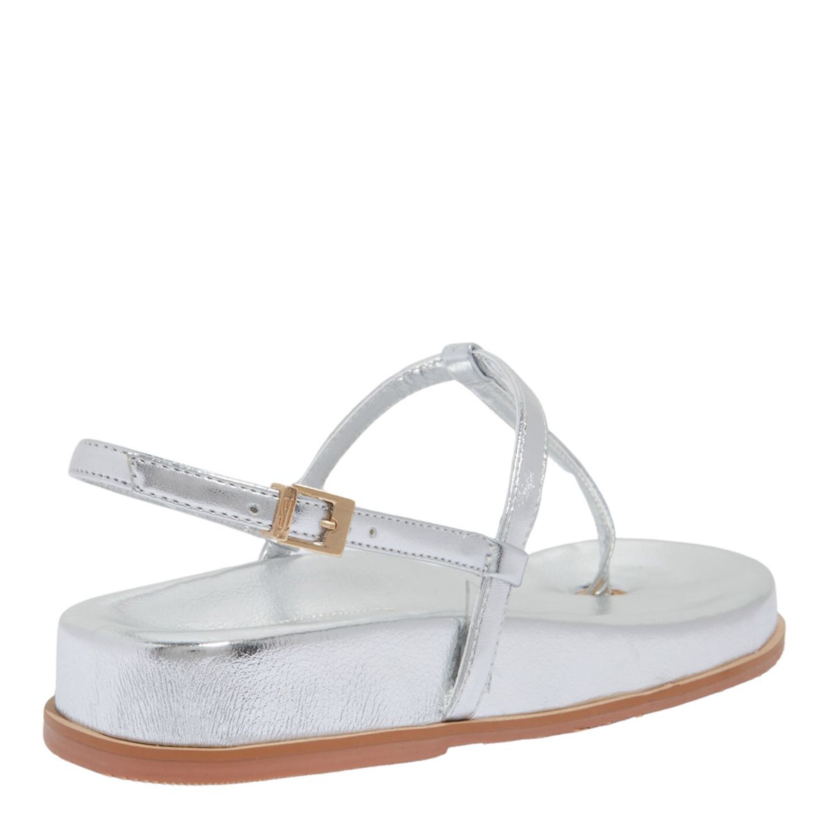 Papete Santa Lolla Metalizada Prata