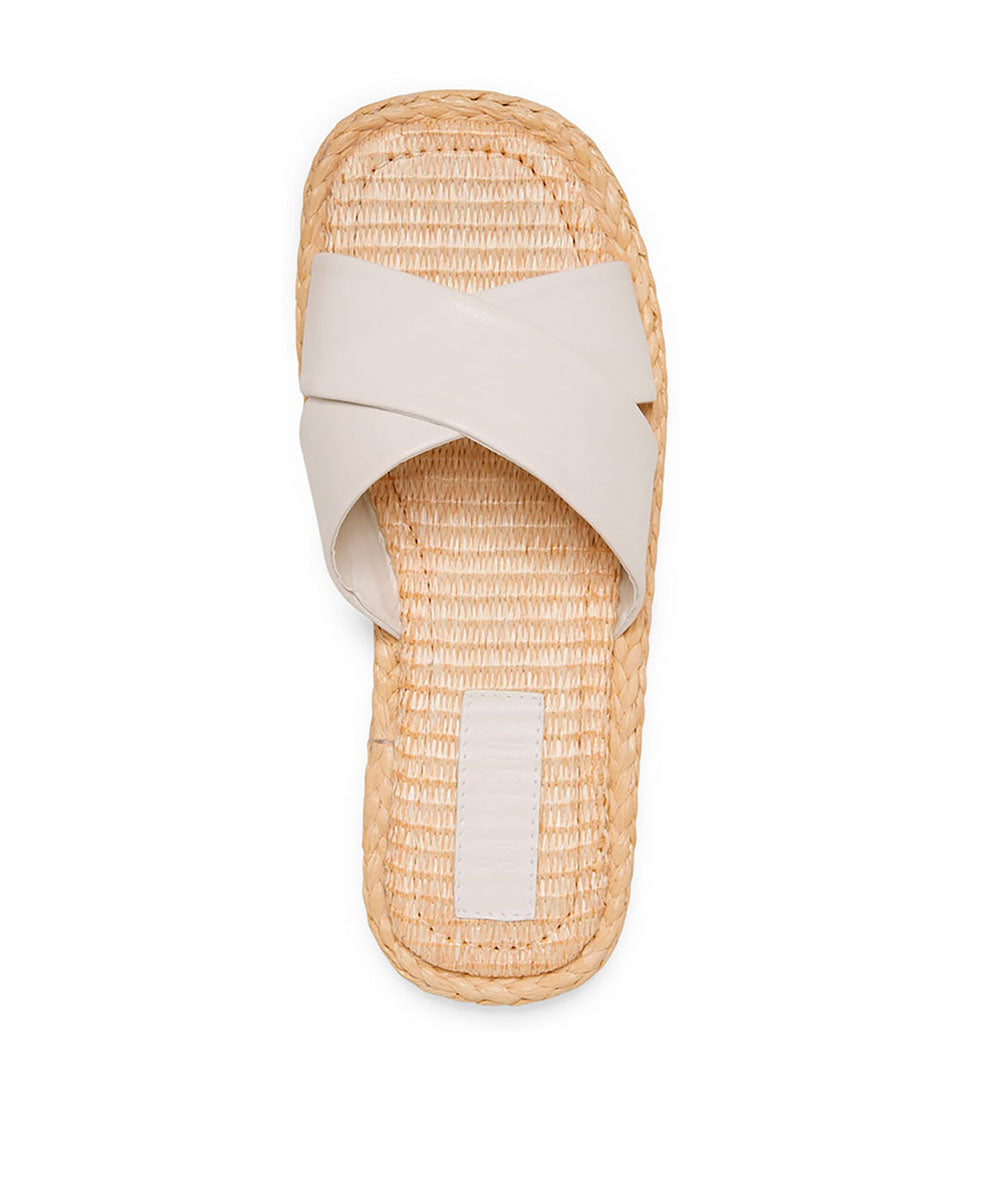 Rasteira Espadrilhe Santa Lolla Off White