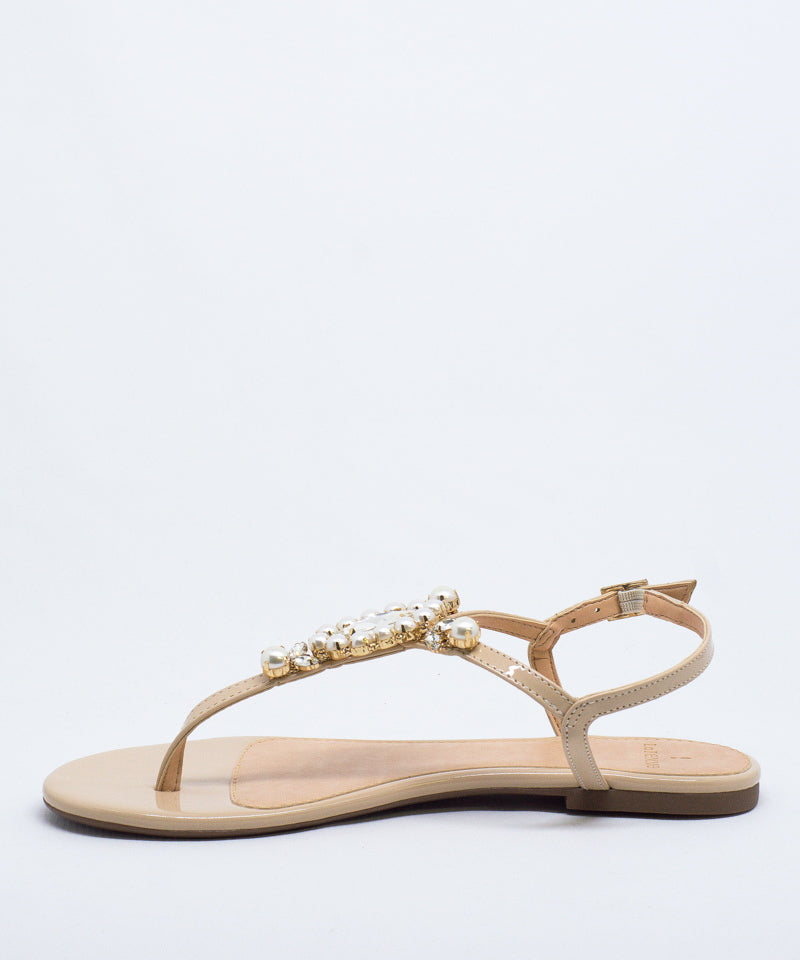 Rasteira La Femme Nude/Pérola - 13.996