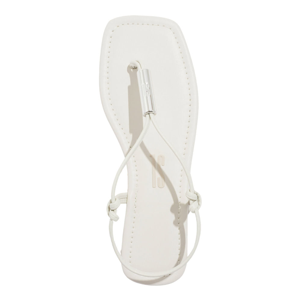Rasteira Napa Santa Lolla Off White