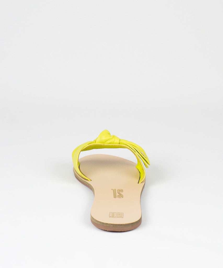 Rasteira Santa Lolla Avocado Laço Couro - 03E4.32B3.02E7.02B8