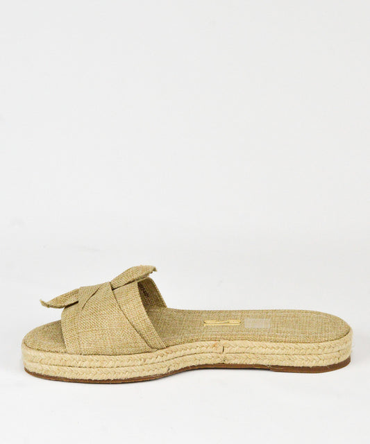 Rasteira Santa Lolla Bege Espadrille Tecido - 037F.271C.029F.0043