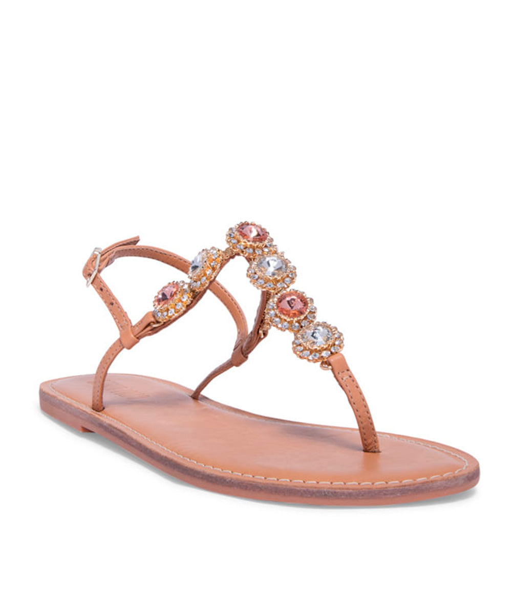 Rasteira Santa Lolla Nude Pedraria