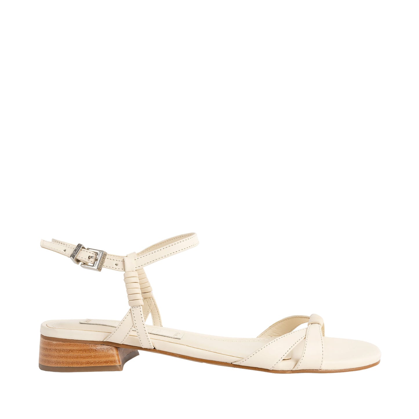 Rasteira Santa Lolla Off White Fivela