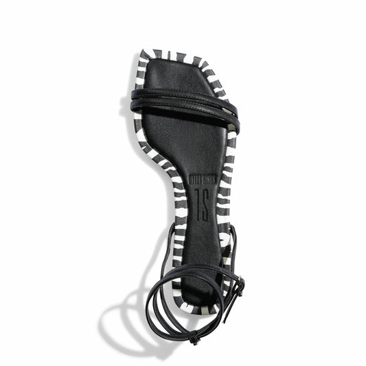 Rasteira Santa Lolla Zebra