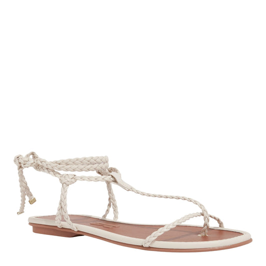 Rasteirinha Santa Lolla Off White Amarração