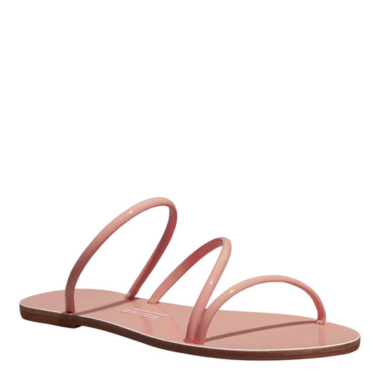 Rasteirinha Santa Lolla Rosa Verniz