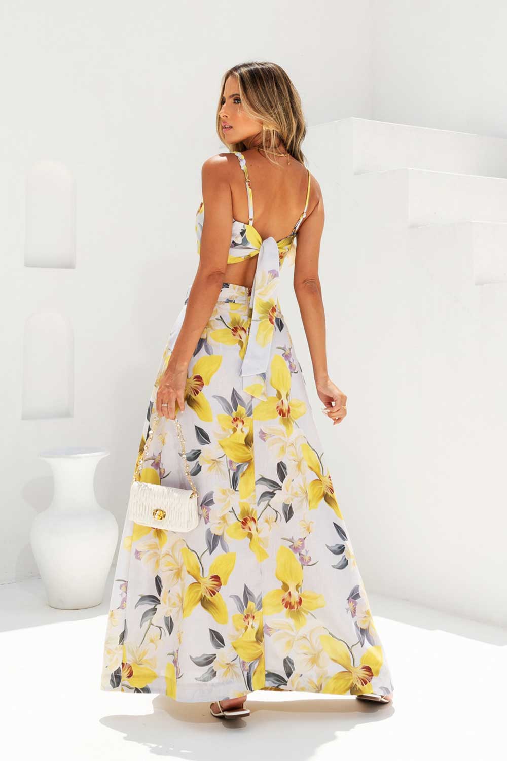 Saia Longa Estampada Frysaide