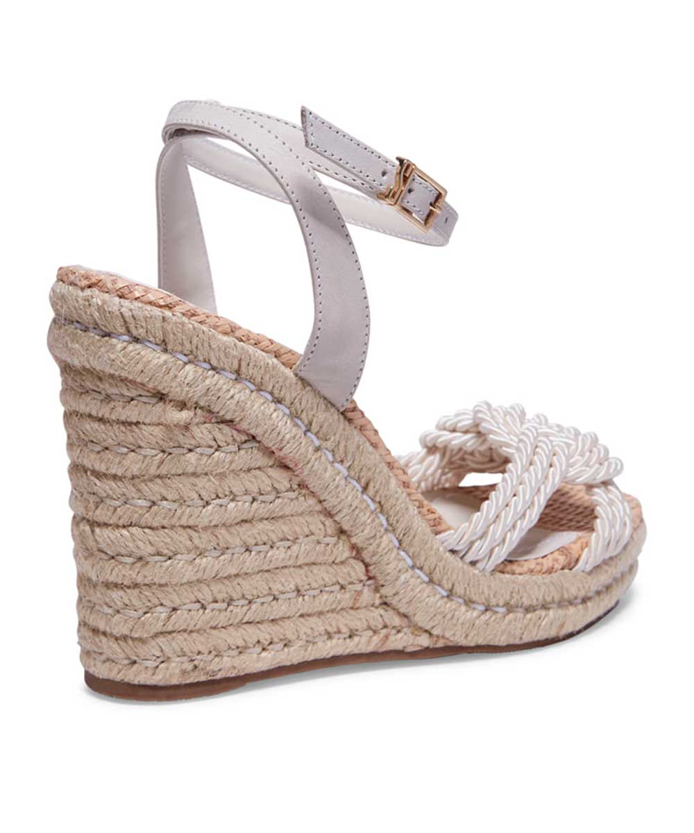 Sandália Espadrilhe Santa Lolla Off White Corda Trançado-003A.4498.02AE.0148-URBANNA