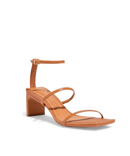 Sandália Santa Lolla Bege Salto Reto Baixo