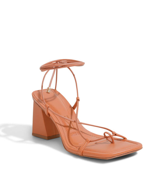 Sandália Santa Lolla Blush Salto Grosso Amarração