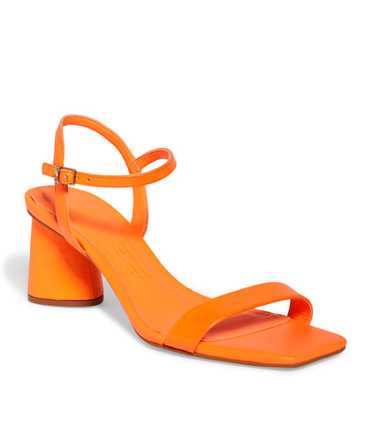 Sandália Santa Lolla Laranja Salto Grosso