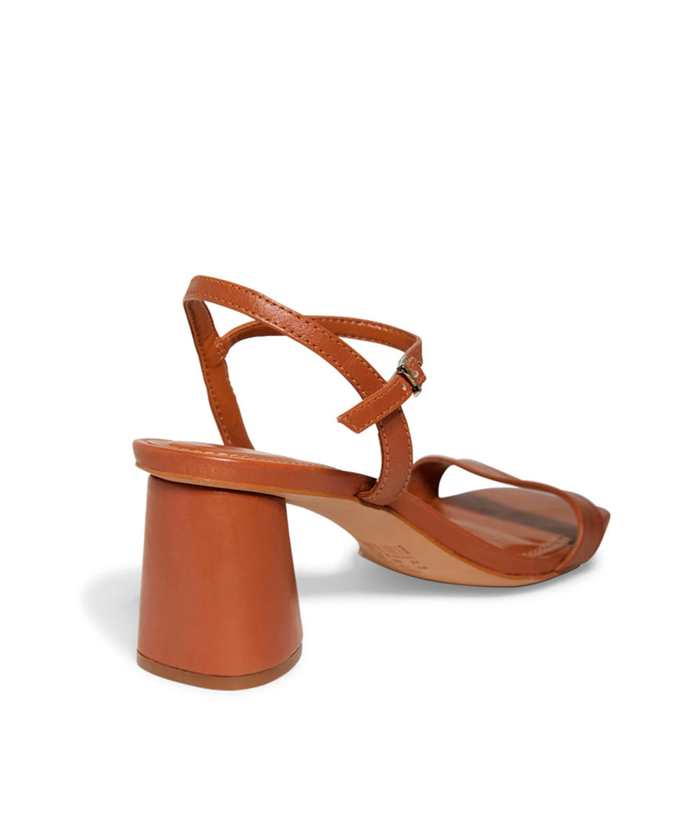 Sandália Santa Lolla Marrom Salto Grosso