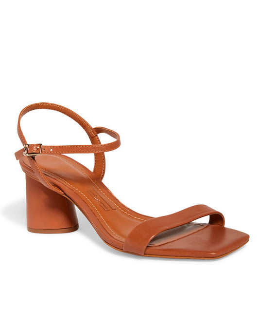 Sandália Santa Lolla Marrom Salto Grosso