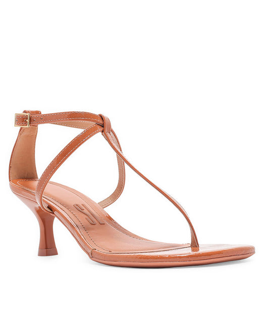 Sandália Santa Lolla Nude Ambar Salto Fino