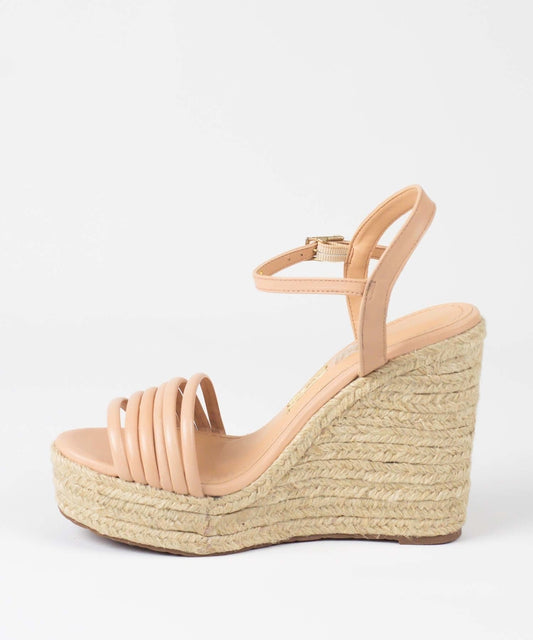 Sandália Santa Lolla Nude Salto Anabela - 0268.335A.02F8.0057