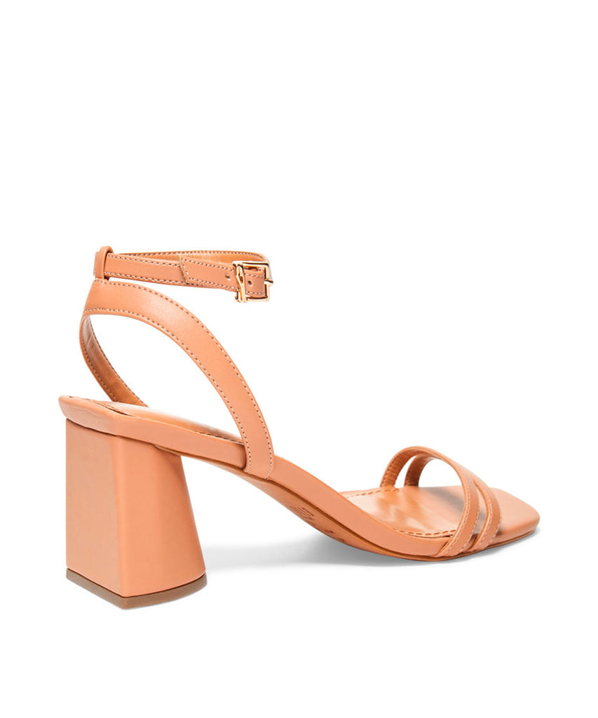 Sandália Santa Lolla Nude Salto Bloco